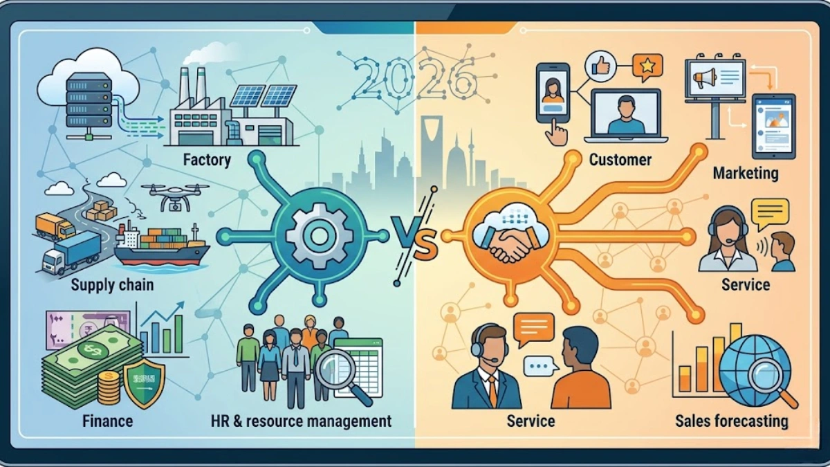ERP vs CRM